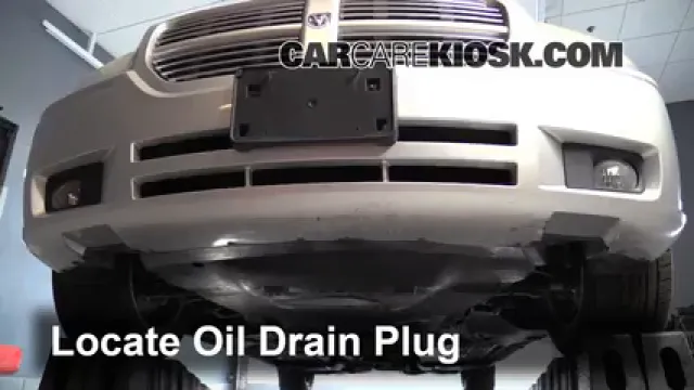 2006 Dodge Magnum RT 5.7L V8 Oil Change Oil and Oil Filter